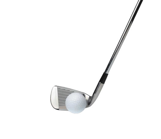 Golfer Swinging