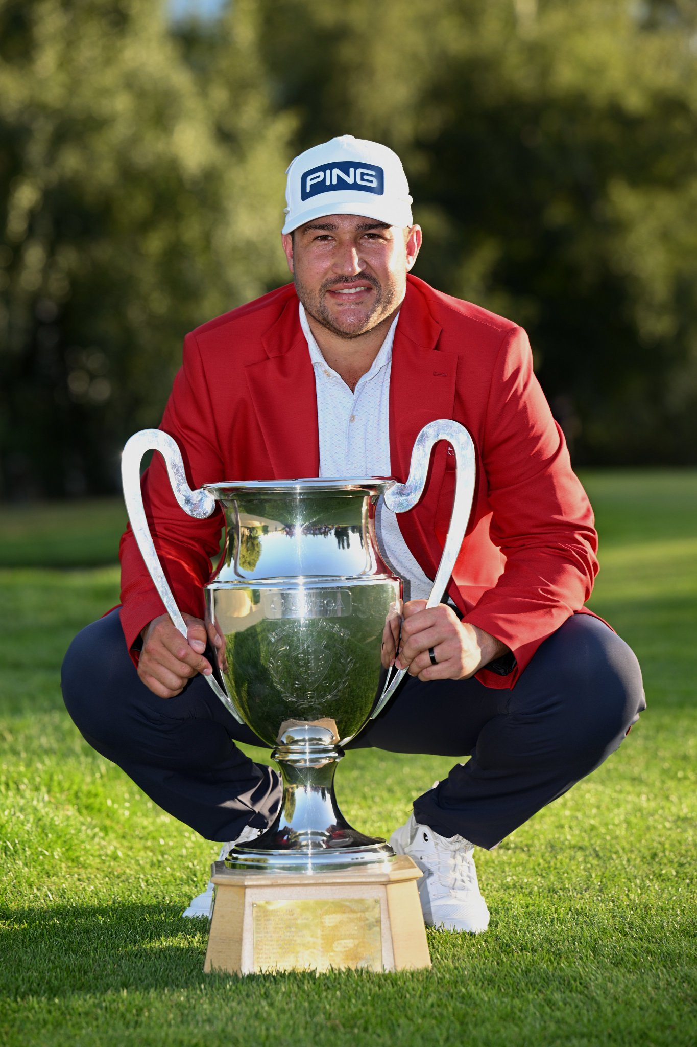 Thriston Lawrence wins Omega European Masters for third time
